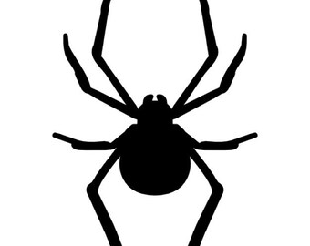 Pack of 3 Spider Stencils Made from 4 Ply Mat Board, 11x14, 8x10 and 5x7 -Package includes One of Each Size