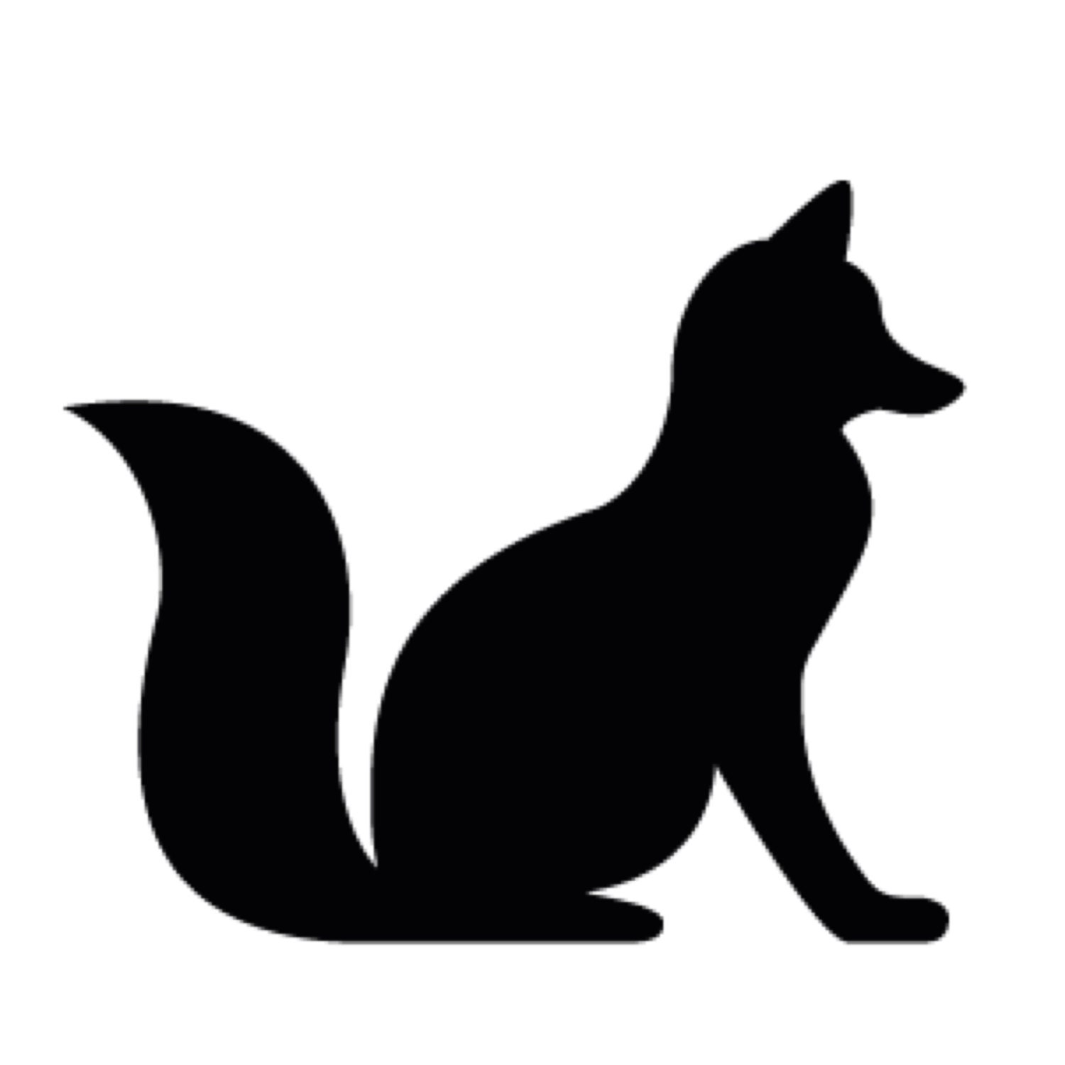 Pack Of 3 Fox Stencils Made From 4 Ply Mat Board 11x14 8x10 And 5x7 Package Includes One Of printable-cute-fox-pumpkin-stencil