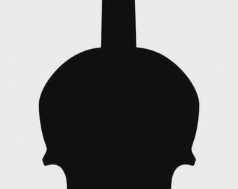 Violin Stencil Made from 4 Ply Mat Board-Choose a Size-From 5x7 to 24x36