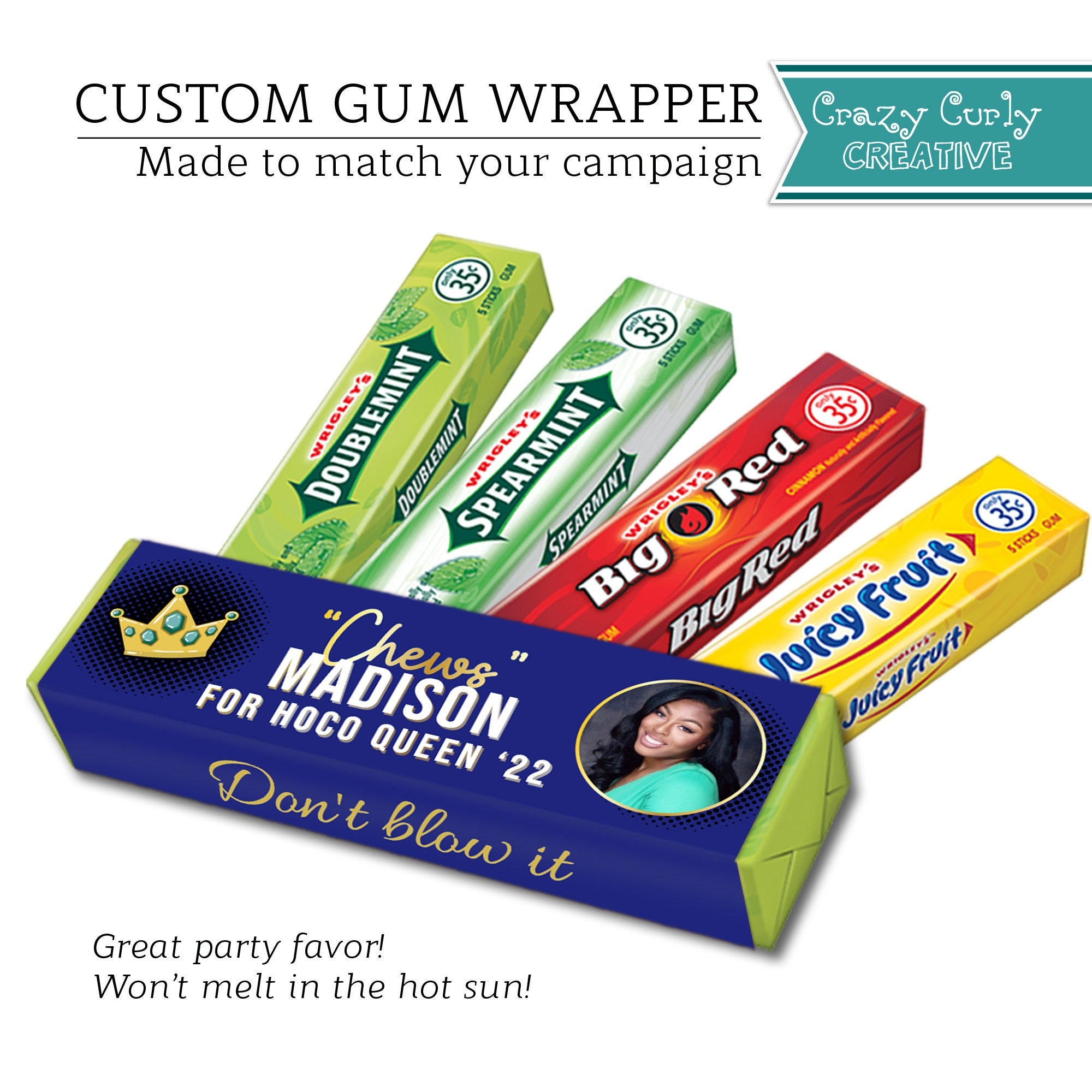 Candy And Gum Wrappers Etsy
