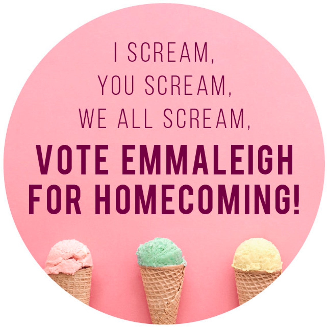 Custom Stickers 2in Round Avery Labels 22807 Party Printable Etsy