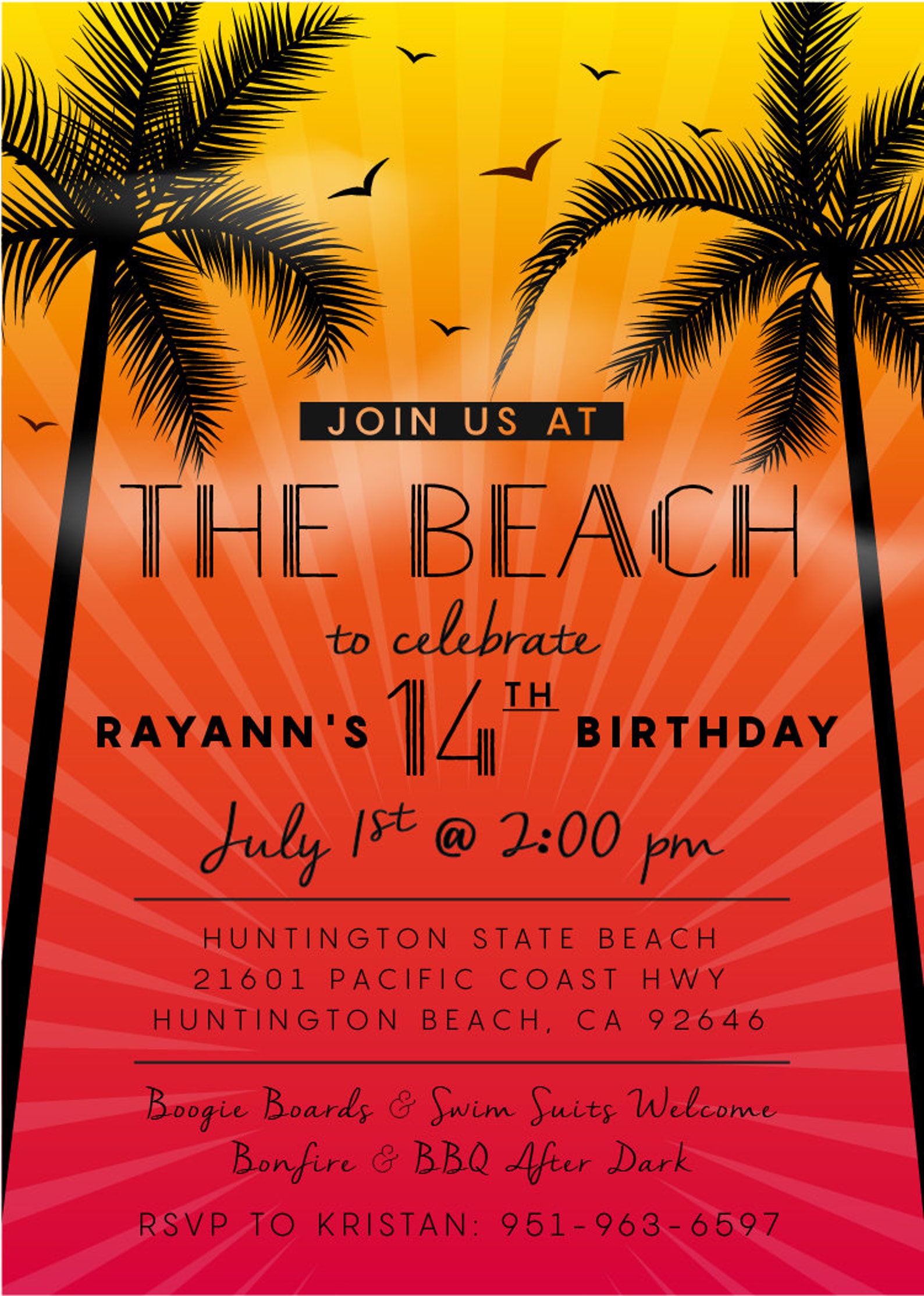 Beach Birthday Invitation Beach Party Invitation Beach Etsy beach-birthday-invitation-beach-party-invitation-beach-etsy