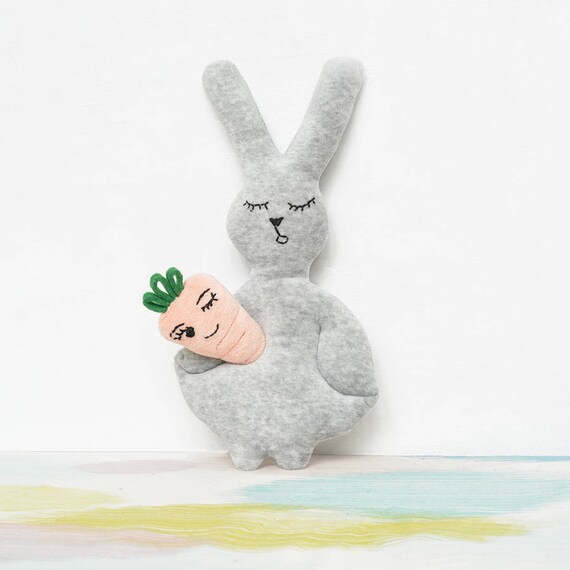 Items similar to DIY kit toy rabbit incl. eBook Guide on Etsy