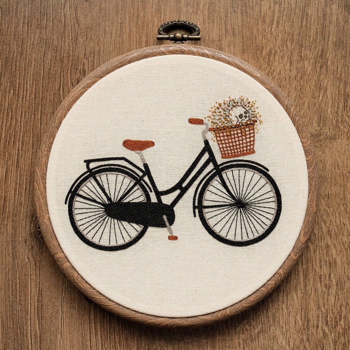 Bicycle Embroidery Kit Bicycle Embroidery Kit