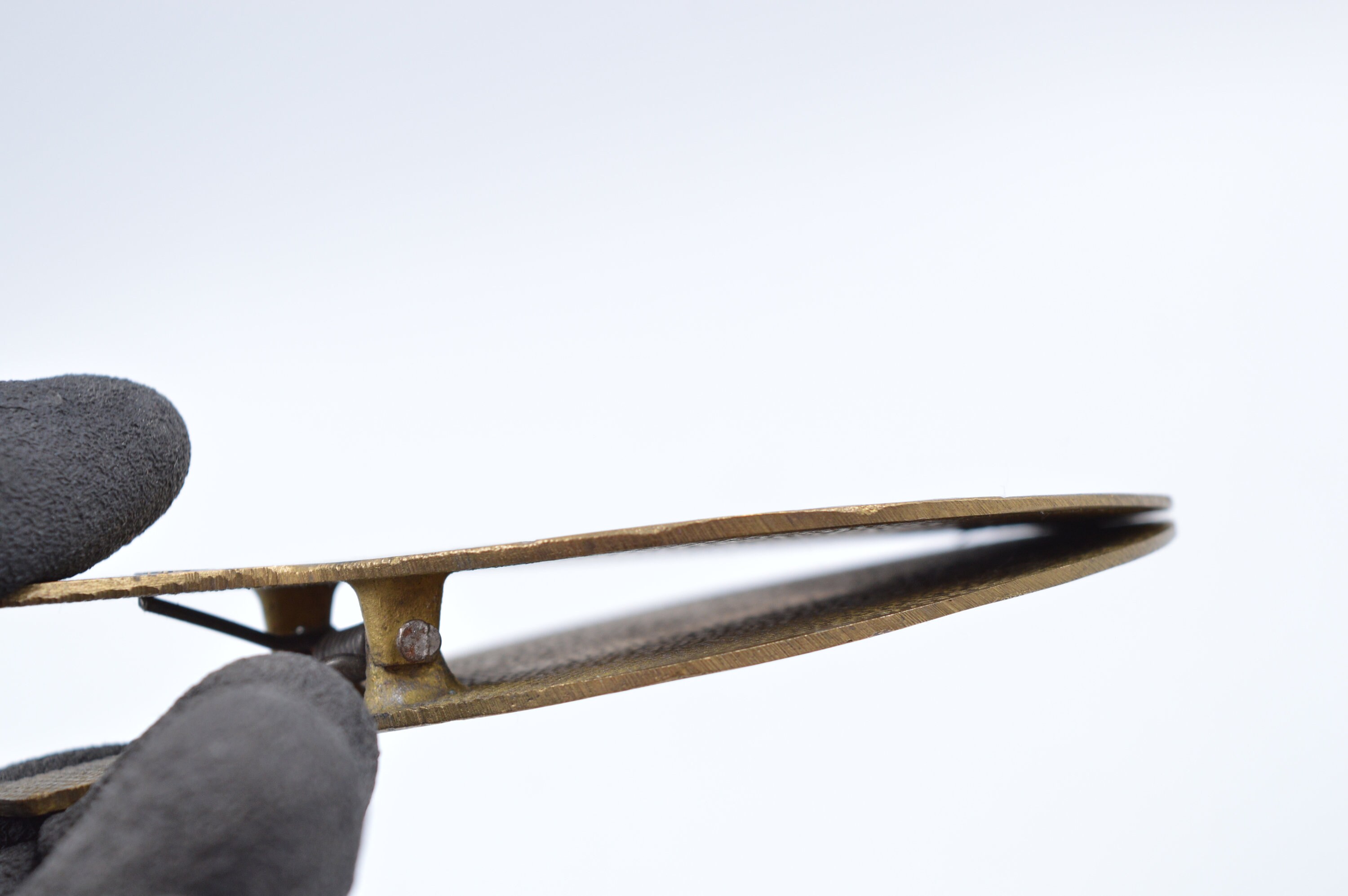 Vintage Solid brass Spring Clip Clamp made in Greece Etsy