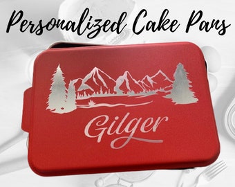 Custom Engraved Cake Pan