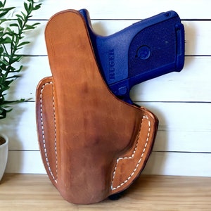 Ruger SR9c 9 mm IWB Cal Leather Holster