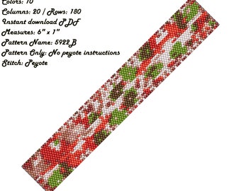 Beaded Bracelet Peyote Pattern