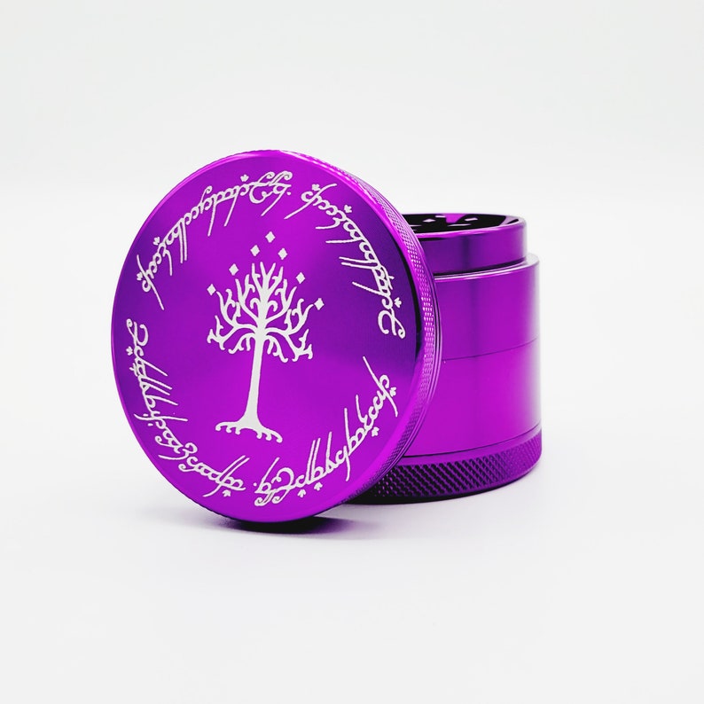 Ring scripture herb grinder 2.2 free carrying pouch image 6