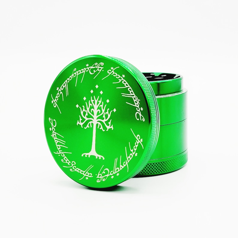 Ring scripture herb grinder 2.2 free carrying pouch image 5