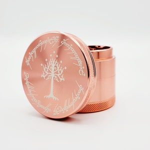 Ring scripture herb grinder 2.2 free carrying pouch image 9