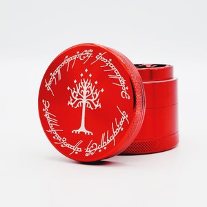 Ring scripture herb grinder 2.2 free carrying pouch image 4