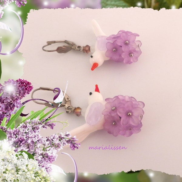 Boucles Les Oiseaux du Printemps