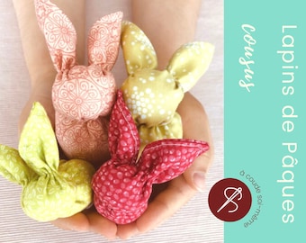 Sewing pattern "cute easter bunny" : instant download