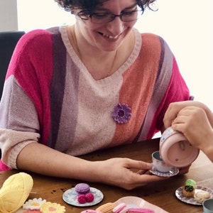 Patron dînette au crochet donut et baba au rhum pour dînette pour enfant image 10