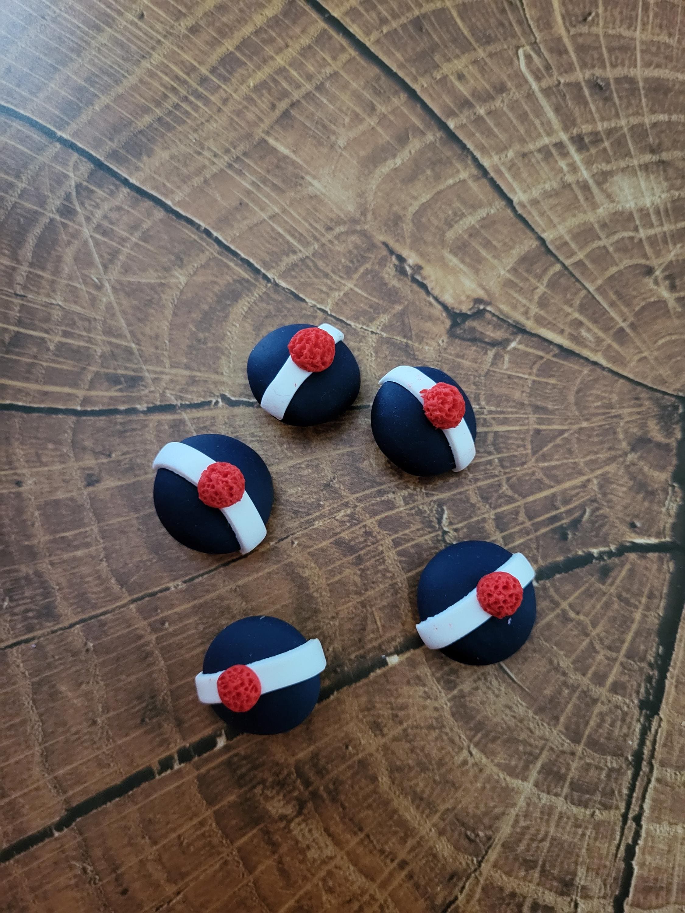 Set of 5 Sailor Beret Buttons - Etsy
