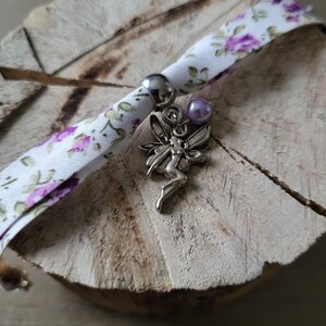 Pulsera Liberty con charm, hecha a mano
