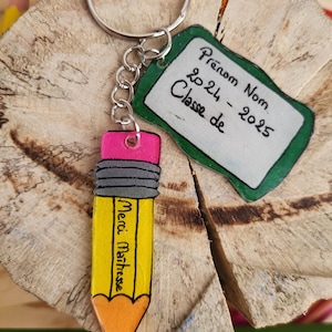 Gepersonaliseerde sleutelhanger voor meester en meesteres