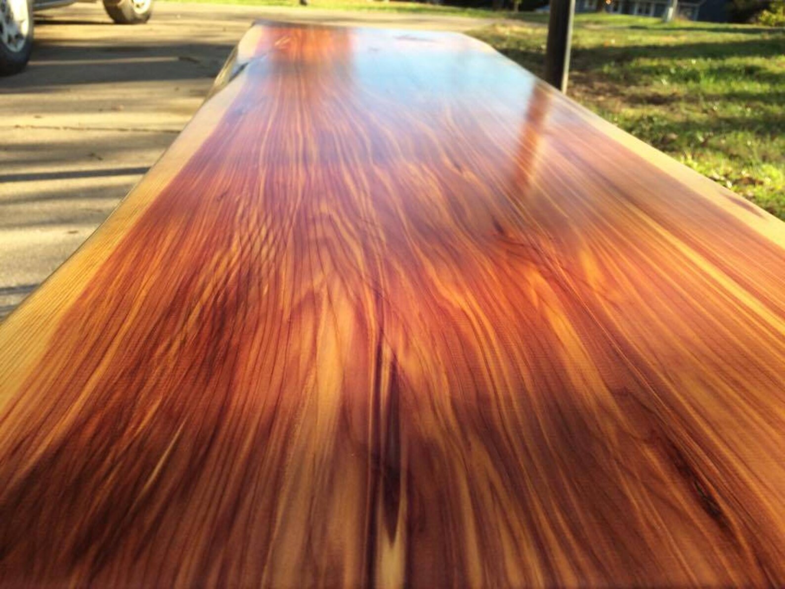 Small Rustic Live Edge Cedar Table Tops Etsy