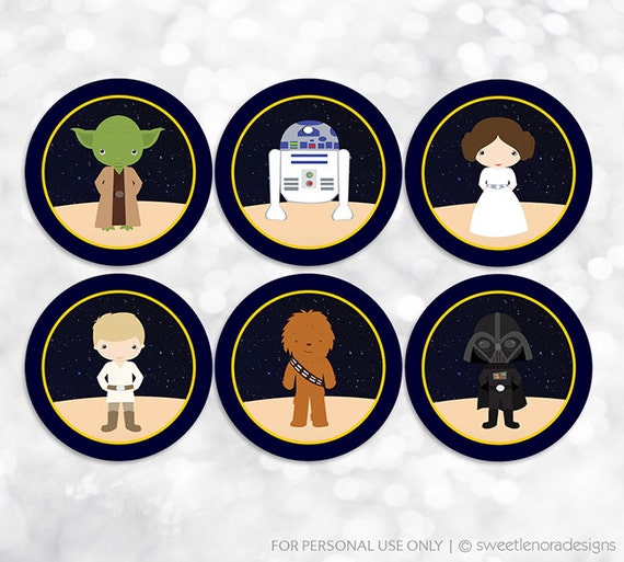 star wars labels