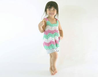 Easy Ripple Toddler Top (or Dress)