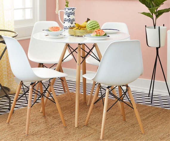 Eames Style 90cm Dining Table - Etsy