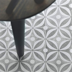 Moor Vinyl PVC Flooring, Linoleum, Azulejos Floor Decor, DIY