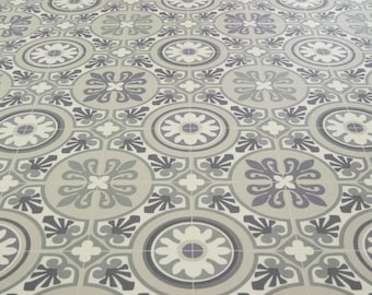 Suelo vinílico en láminas Moura. Rollo de 2 metros de ancho (78").