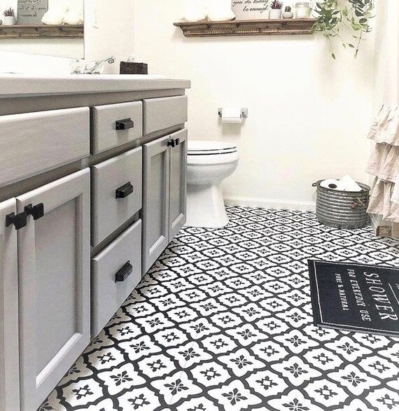 Comet Peel Stick Vinyl Floor Tiles Etsy