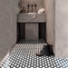 SAMPLE. Ronda Black Sheet Vinyl Flooring