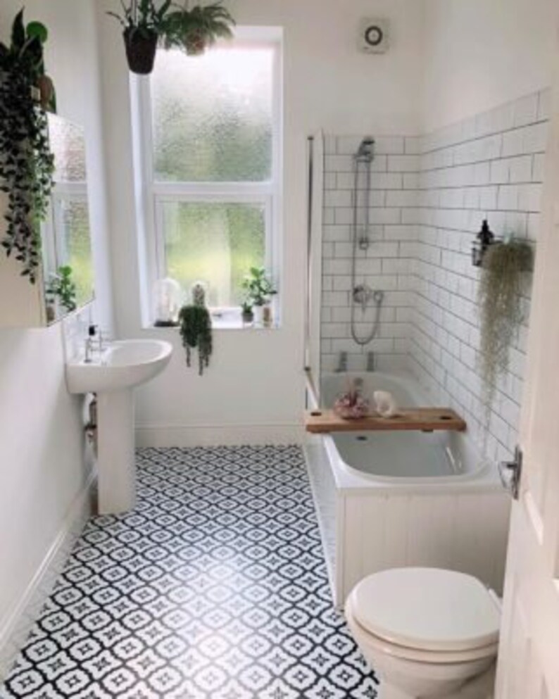 Comet Peel & Stick Vinyl Floor Tiles Etsy