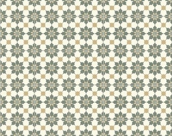 Retro Floral 2 Sheet Vinyl Flooring. 2 Metre Wide Roll. (78&quot;)