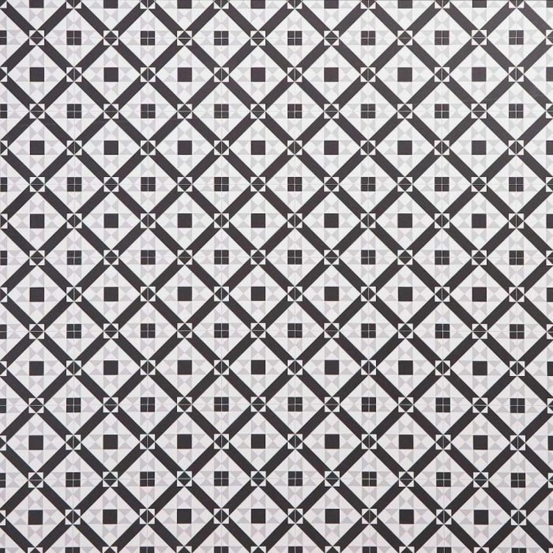 SAMPLE. Evelyn Black Sheet Vinyl Flooring Etsy UK