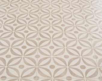 Mid Century Nutmeg Sheet Vinyl Flooring. 2 Metre Wide Roll. (78").