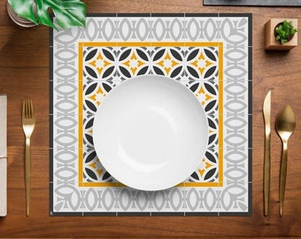 Letamendi Vinyl Placemats and Coasters