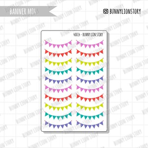 Vlaggenlijn vlaggenlijn pastelkleurige markeerstift serie | Leuke planner stickervel deco plakboek dagboek dagboek agenda herinnering schema Bujo