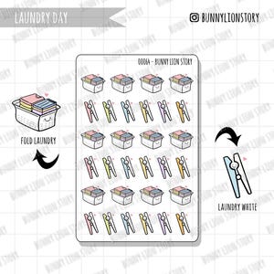 Wassen Wassen Wasknijper Vouwen Karwei | Leuke kawaii planner sticker plakboek dagboek dagboek agenda herinnering schema Bujo decoratie