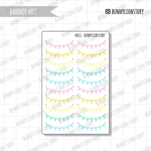 Vlaggenlijn vlaggenlijn pastelkleurige markeerstiften | Leuke planner deco stickervel plakboek dagboek dagboek agenda herinnering schema Bujo