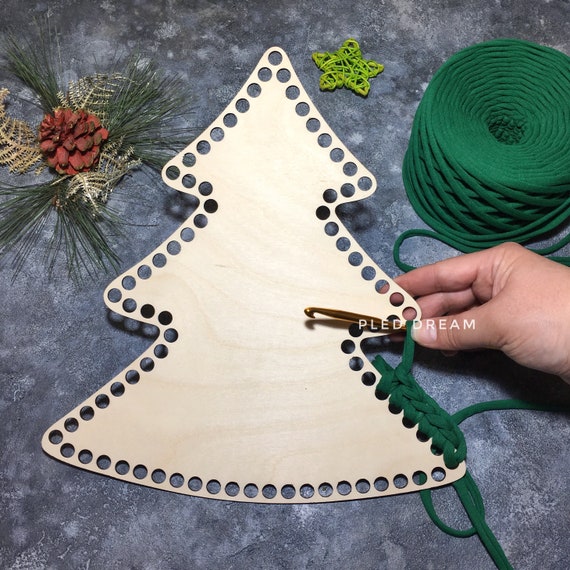 Wooden Bottoms T Shirt Yarn Christmas Decorations Craft Basket Etsy