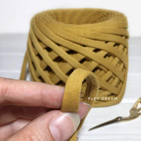 home decor Necklaces Bracelets bluegrey t-shirt yarn cotton cord T-Shirt yarn zpagetti yarn
