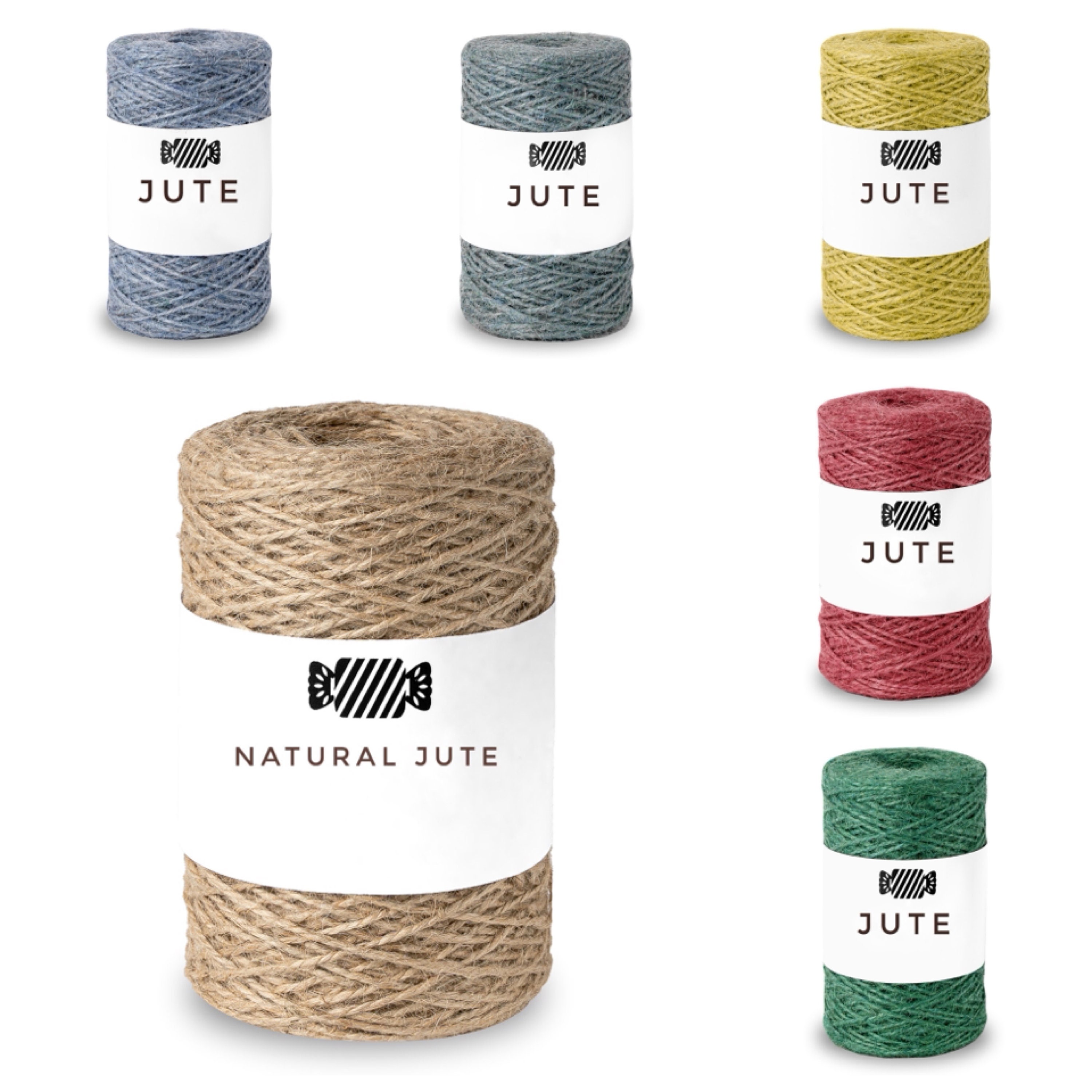 Jute twine Natural Jute for Macrame 200m/218ya Jute yarn 1.5mm Etsy
