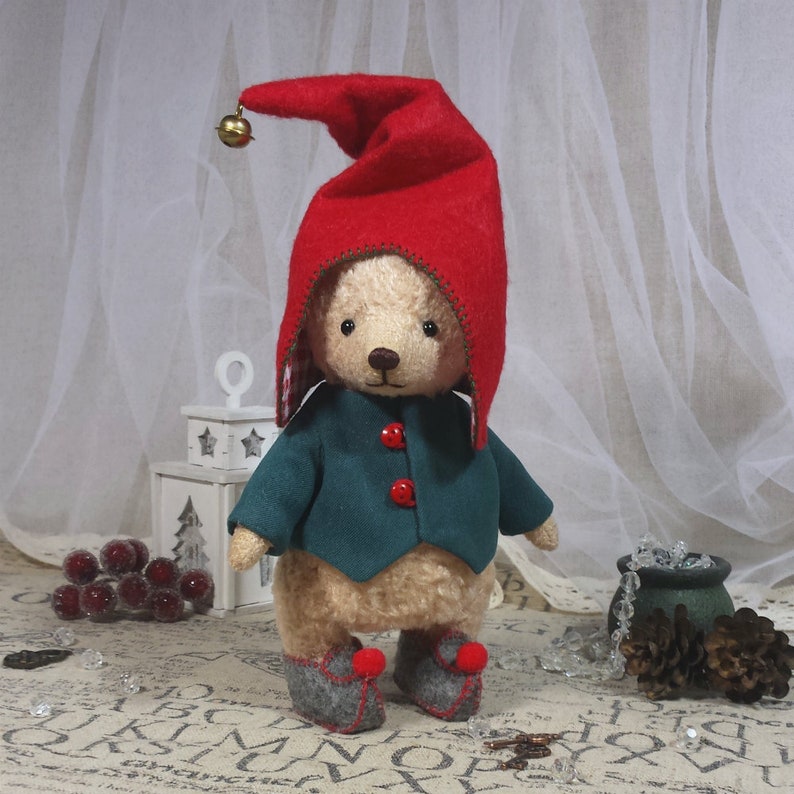 elf teddy bear