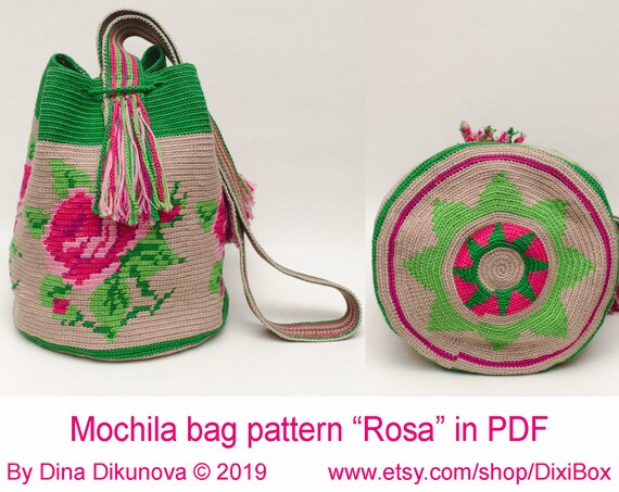 wayuu mochila bag crochet pattern