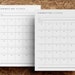 Printable 90 Day Goal Planner | Undated Project Organiser | 90 Day Goal ...