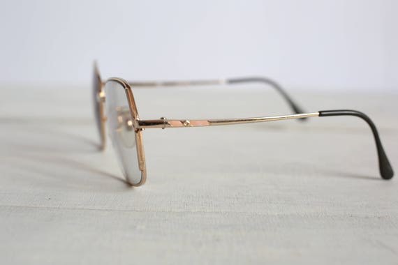 Vintage glasses with gold and pink frame - Antiqu… - image 6