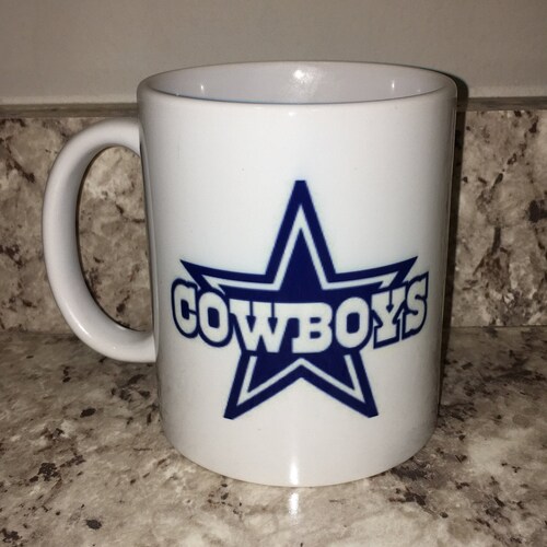 Dallas Cowboys Coffee Mug Etsy