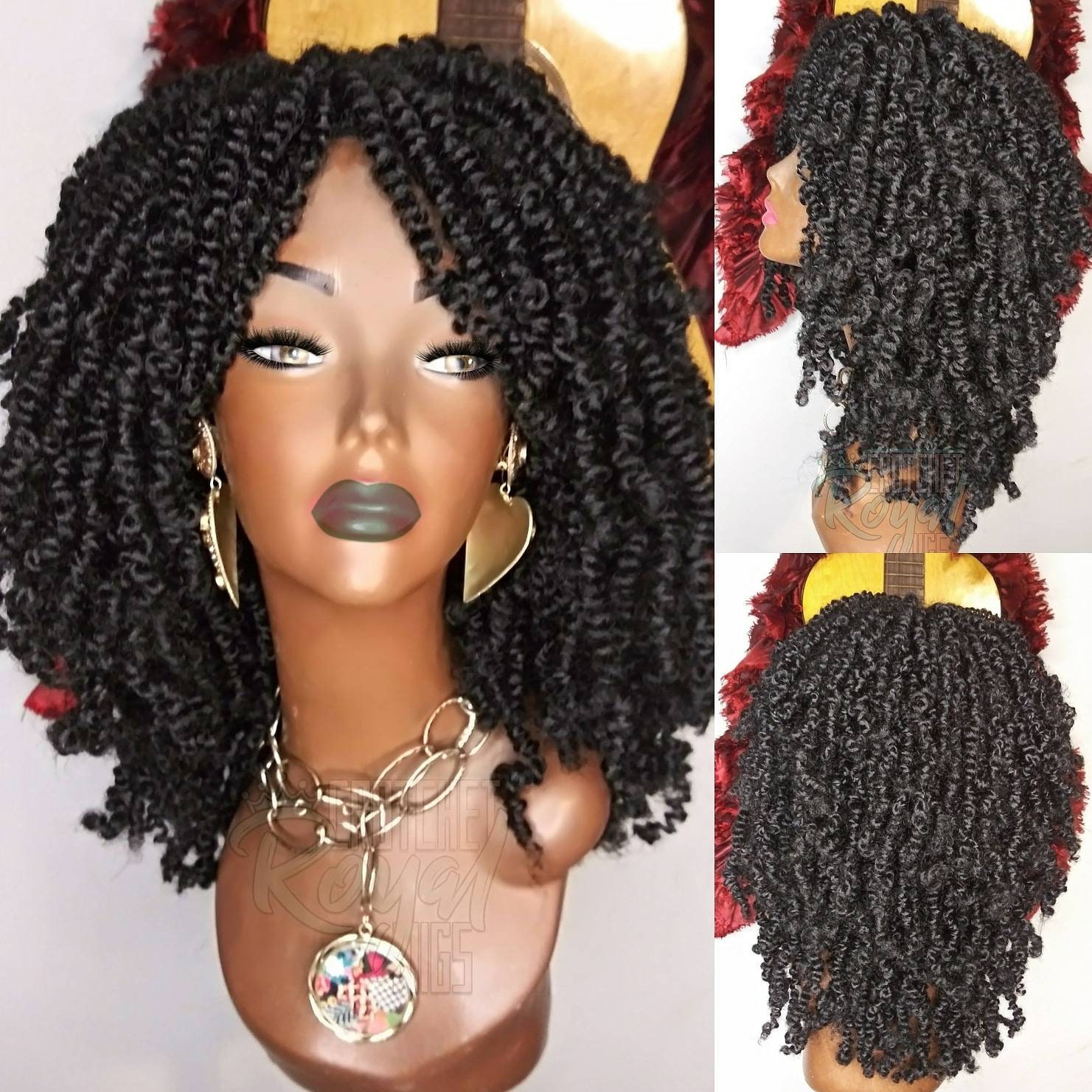 Crochet Wig Spring Twist Passion Twist Bomb Twists Crochet ...