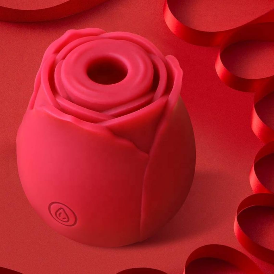 Wholesale Rose Vibrator Red Clitoral Sucking Suction Etsy