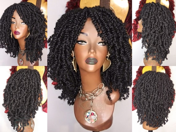 Crochet Wig Spring Twist Passion Twist Bomb Twists Crochet Etsy