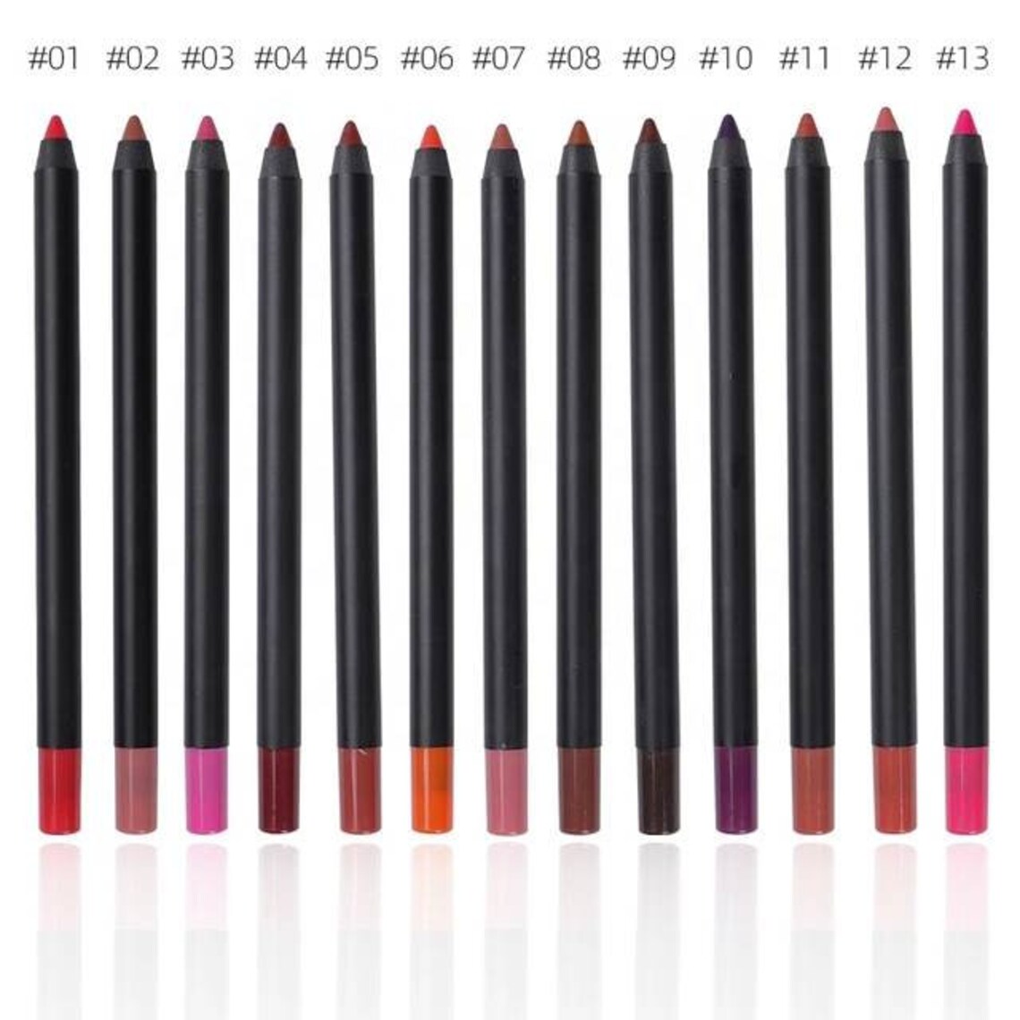 WHOLESALE LIP LINER Vegan Creamy Black Lip Liner Pencild Bulk Etsy